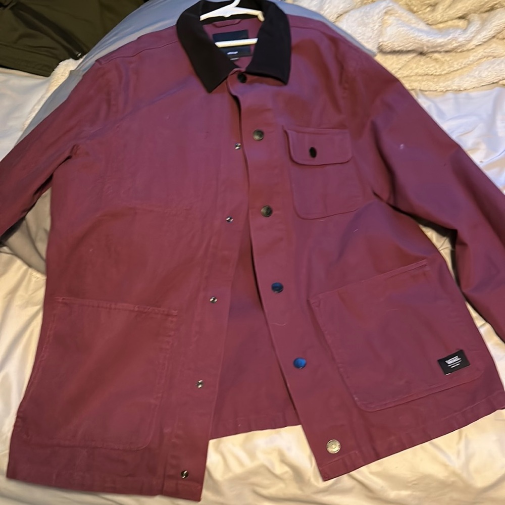 Vans purple jacket